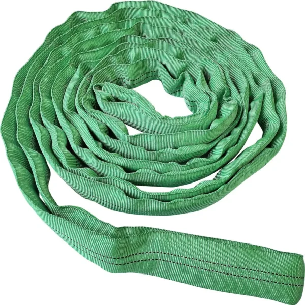 web sling round sling OSHA 29 CFR 1910.184 ASTM D4609 ASTM F88 EN 1492-1, EN 1492-2 EN 818-4 AS/NZS 1353.1 AS/NZS 4497 20000 lbs WLL