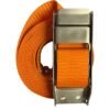 Durable overcenter buckle manufactured and supplied by a leading cargo tie-down manufacturer in Malaysia. Designed for securing loads with a strong and reliable locking mechanism, ideal for various applications in transportation and storage. Available in popular sizes to accommodate different strap widths, complying with industry safety standards for optimal performance.